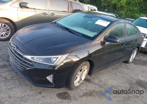 2019 Hyundai Elantra Sel from USA, damaged, VIN KMHD84LF2KU821173